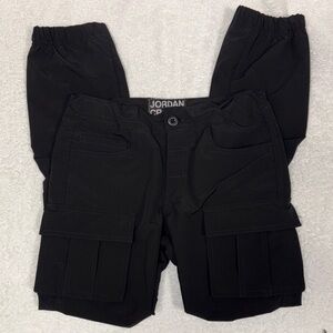 Jordan Craig Kids Black Cargo jogger pants streetwear boys size 10